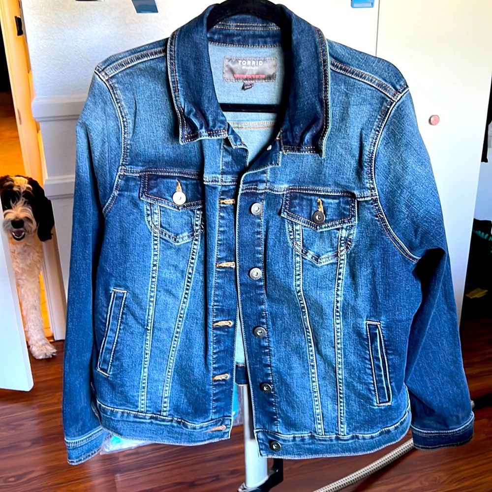Torrid jean jacket